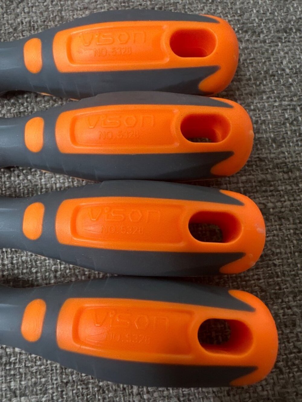 4-Piece 75mm Type U Magnetic Versatile Screwdriver Set CRV U1.7 U2.0 U2.3 U2.6 - Picture 4 of 6
